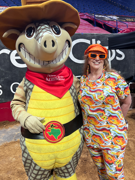 Karen Duquette and the Armadillo