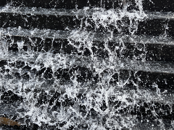 cascading water