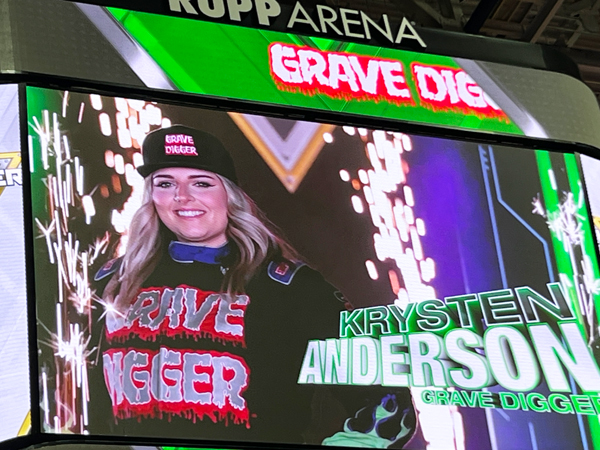 Krysten Anderson, Grave Digger winner