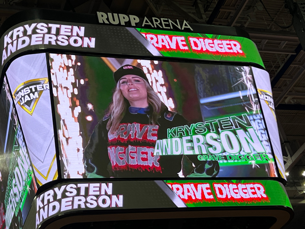 Krysten Anderson, Grave Digger winner