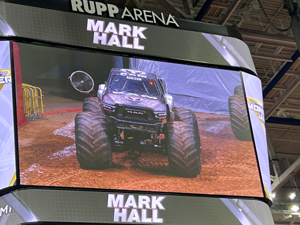 Mark Hall, driver of Raminator