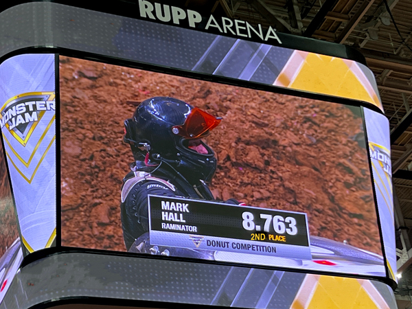 Mark Hall in Raminator with a score of 8.763