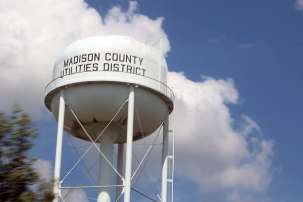 Madison County water tower in Tennessee