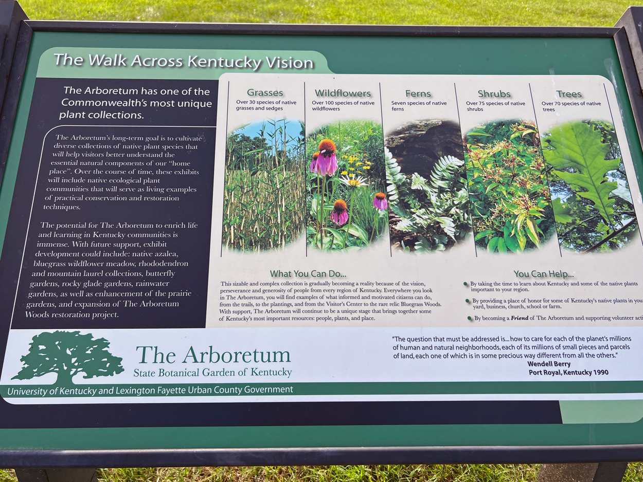 plant collections sign