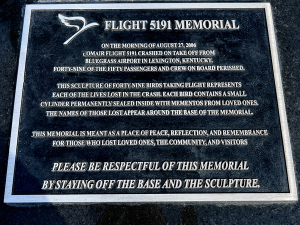 Flight 5191 Memorial