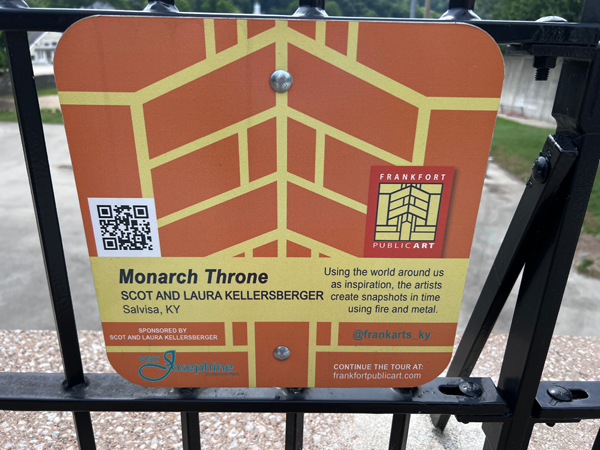 Monarch Throne sign