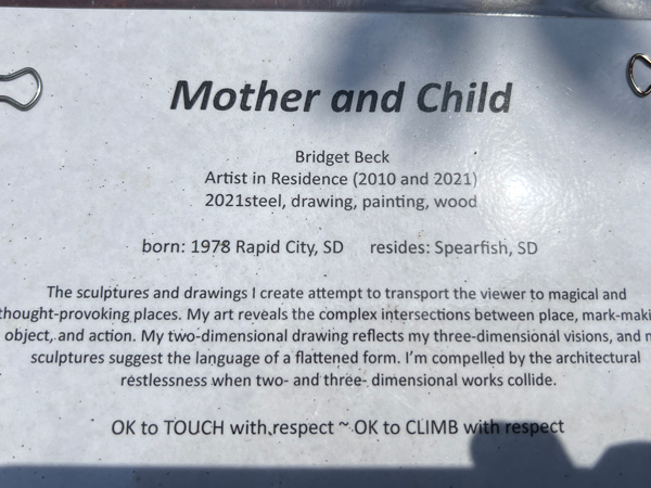 Mother and Child sign