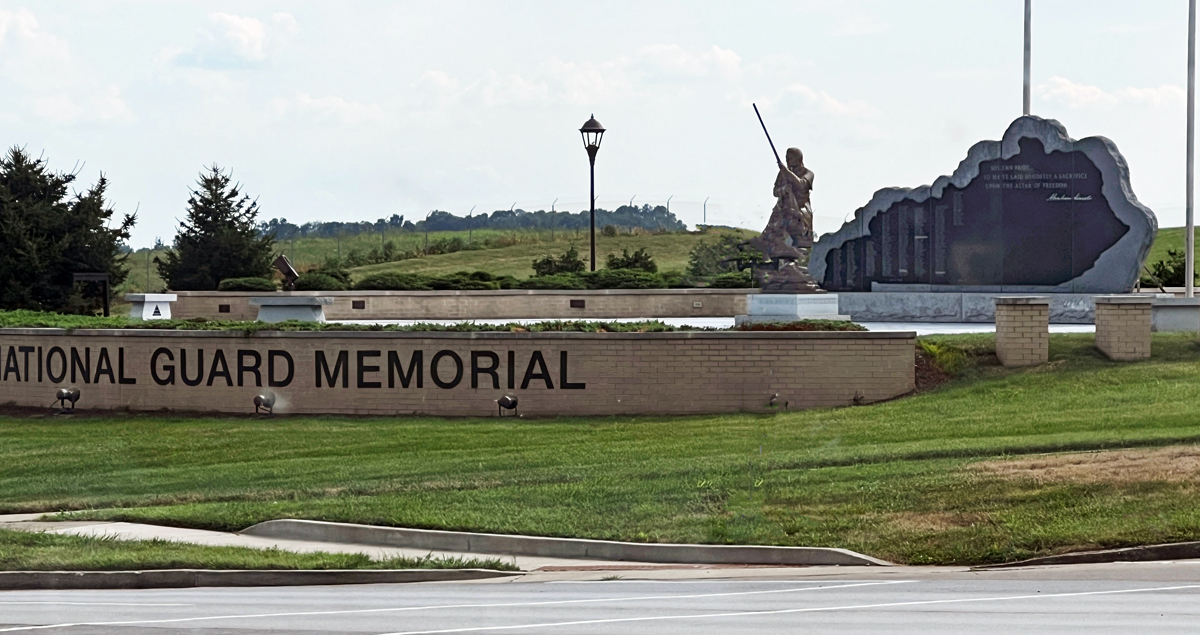 National Guard Memorial entrance