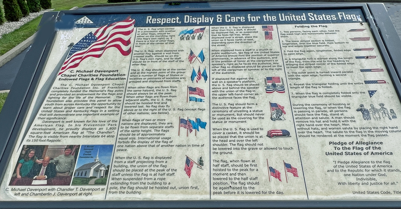 how to respect and displa the USA Flag