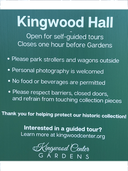 Kingwood Hall sign