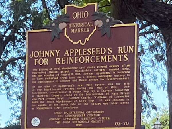 Johnny Appleseed sign