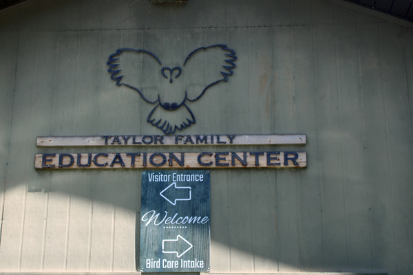 Education Cener welcome sign