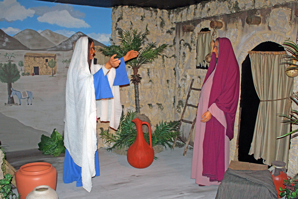 The Life of Christ scene