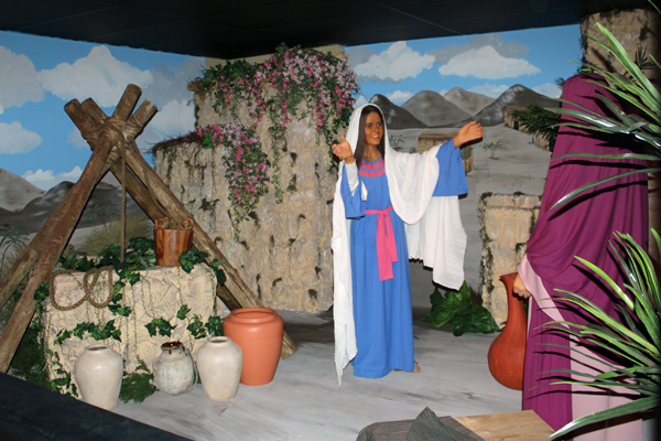 The Life of Christ scene