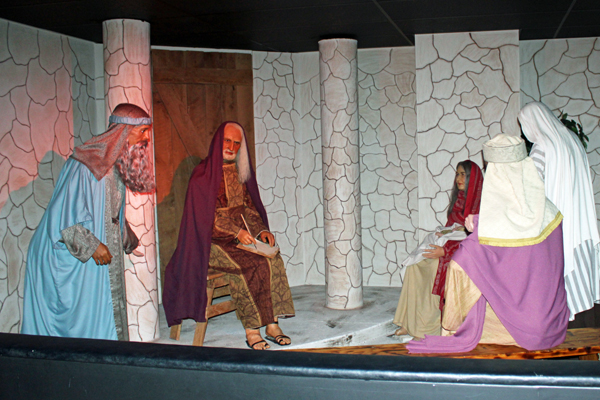 The Life of Christ scene