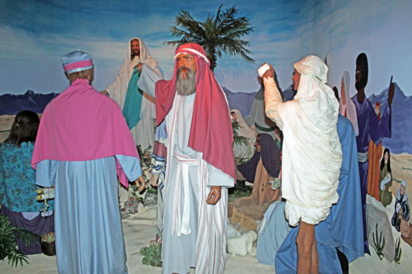 The Life of Christ scene