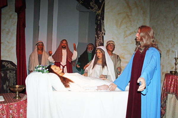 The Life of Christ scene