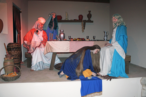 The Life of Christ scene