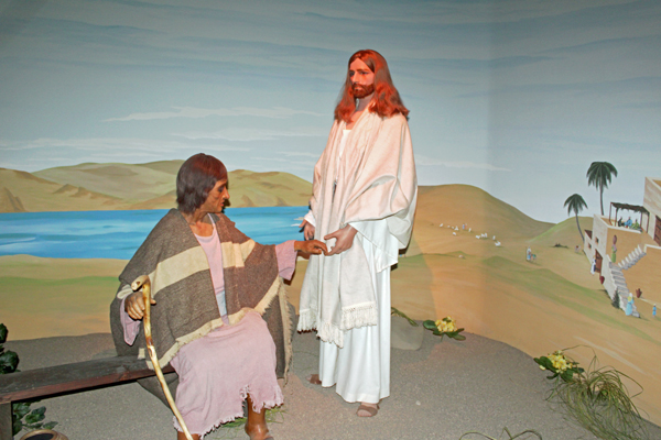 The Life of Christ scene