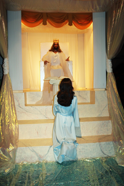 The Life of Christ scene