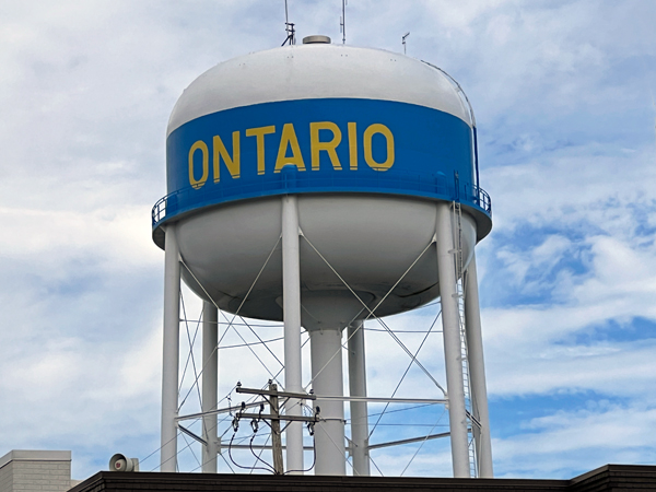 Ontario, Ohio water tower