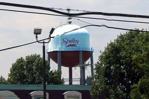 shelby Ohio water tower