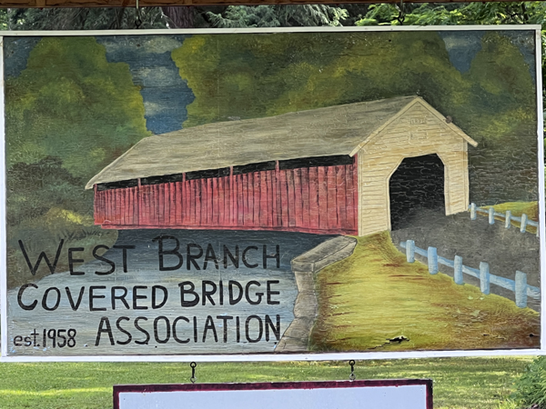 West branch Covered Bridge Association sig