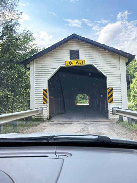 McGees Mills Covered Bridge.