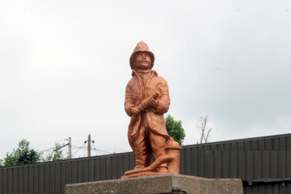 fireman statue