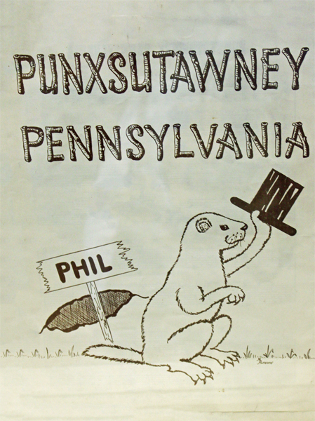 Punxsutawney Phil poster