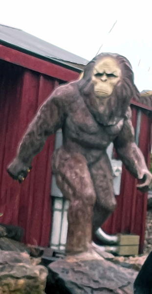 angry Bigfoot