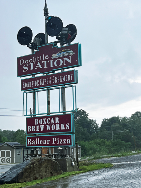 DooLittle Station sign