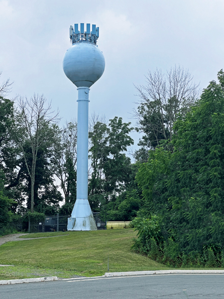 water tower in NJ