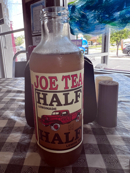 Joe Tea at West Essex Diner