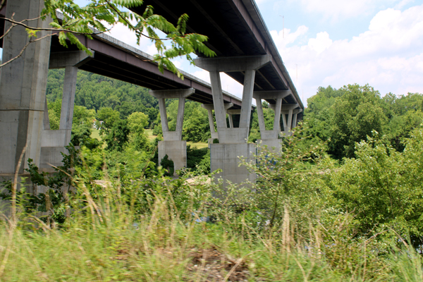 bridge across The Delaware River