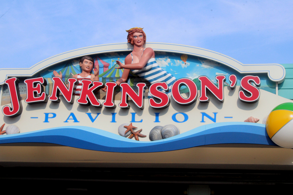 Jenkinsons Pavilion sign