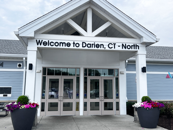 Darien CT welcome center