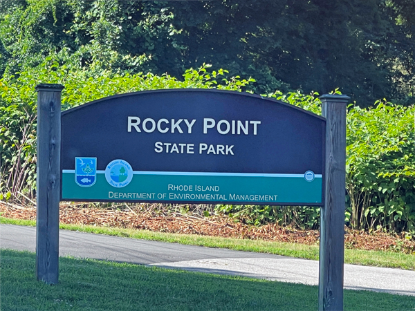 Rofky Point State Park sign