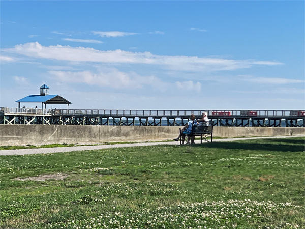 the pier