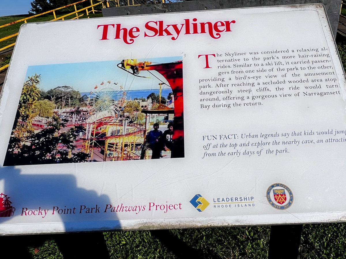 Sign about the Skyliner