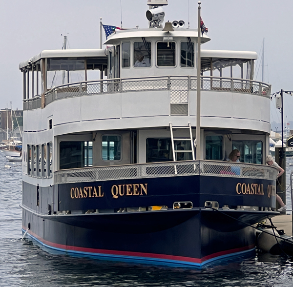 The Coastal Queen boat