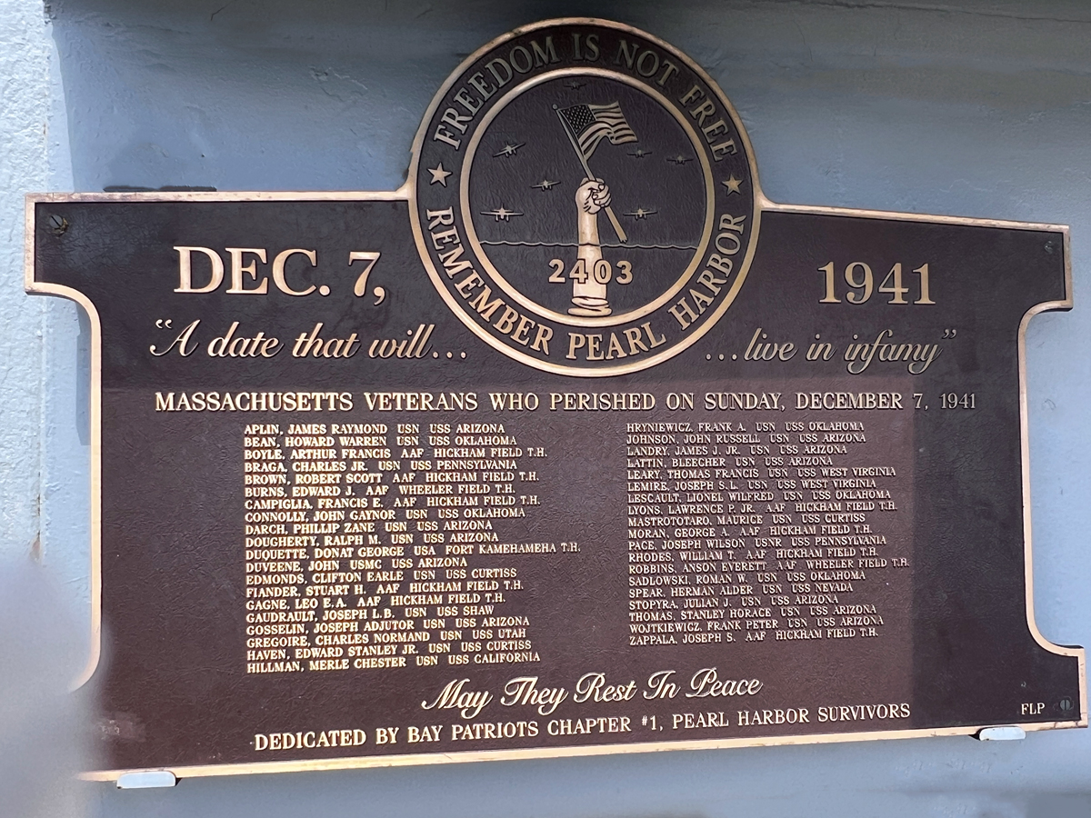 Massachusetts Veterans sign