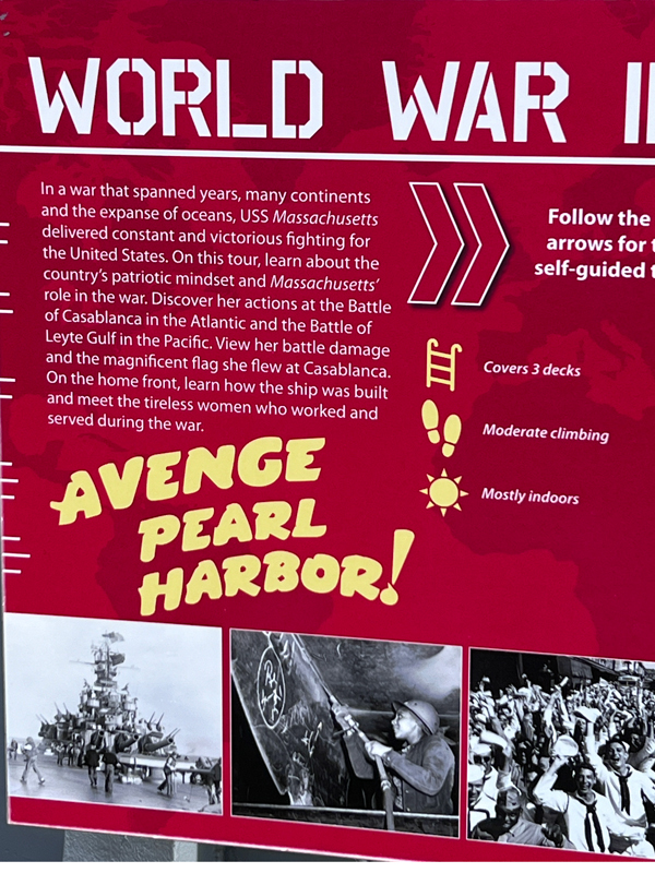 Pearl Harbor sign