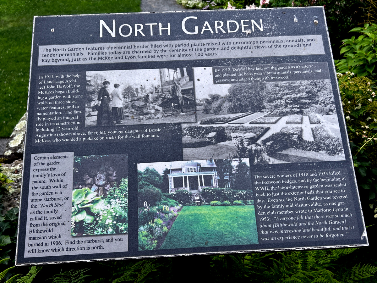 North Garden sign