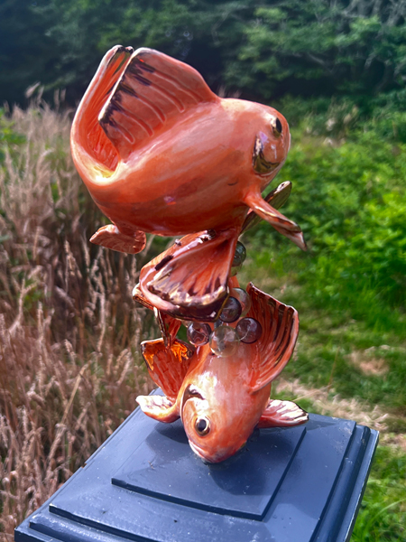 fish statue