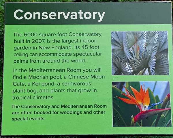 Conservatory information