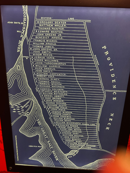 Providence Neck map