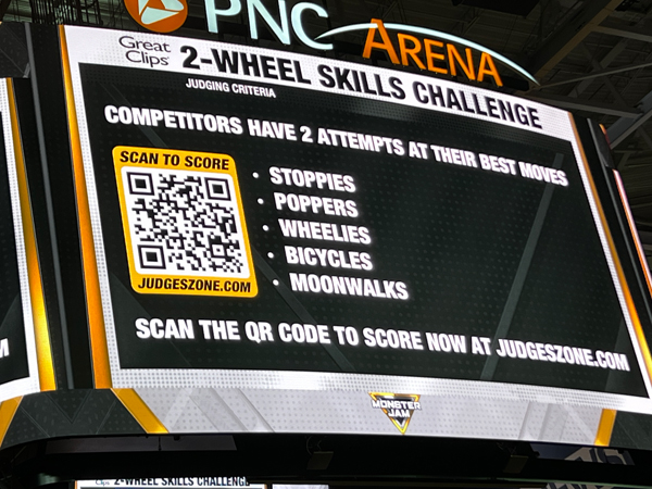 2-WHEEL SKILLS CHALLENGE requirements