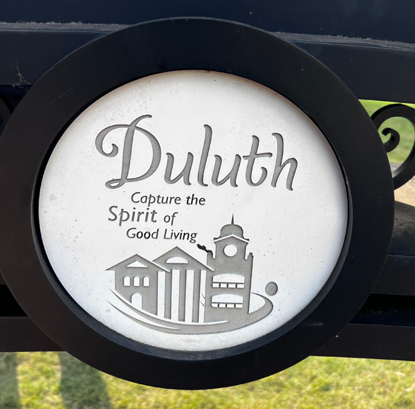 duluth Georgia sign