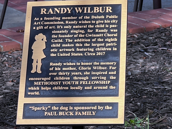 sign about Randy wilbur